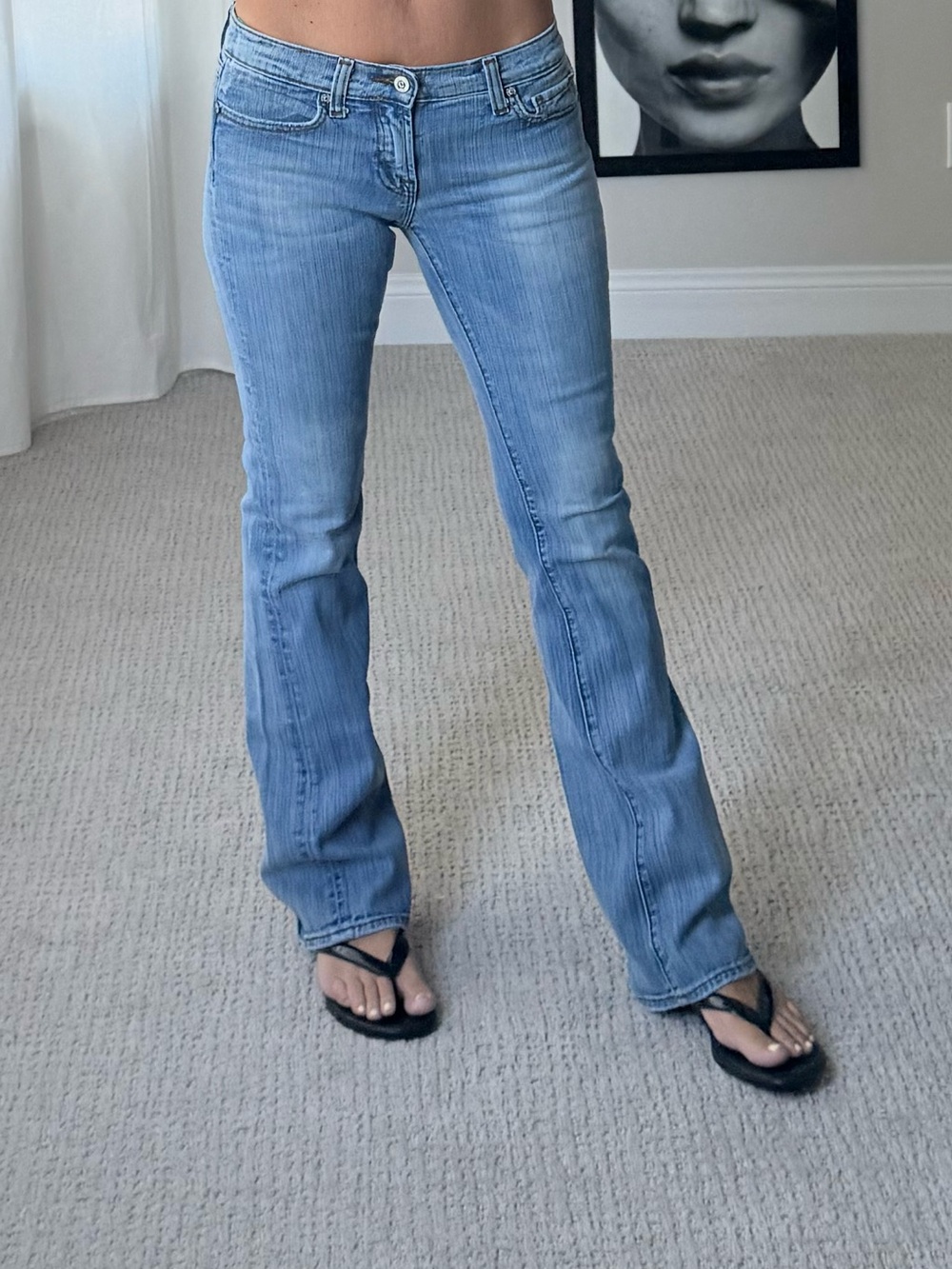 Vintage y2k Vigoss Light Blue Bootcut Jeans